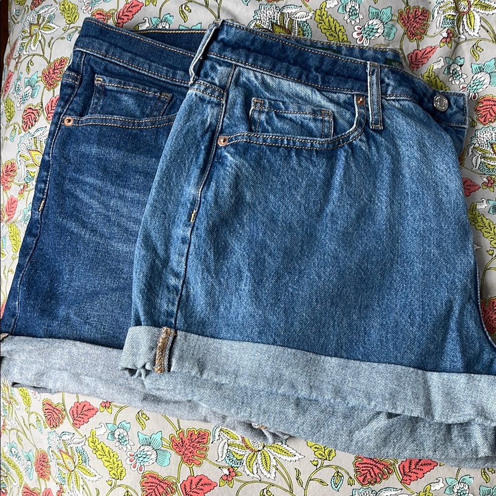Sale! Shorts-2 pairs!  GAP Blue Jean Shorts +Wild Fable - denim, size 12!